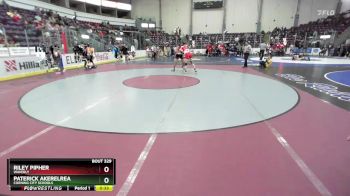 160 lbs Cons. Round 3 - Paterick Akerelrea, Corning City Schools vs Riley Pipher, Waverly