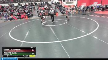 113 lbs Cons. Round 2 - Thomas Olson, FREEPORT (HS) vs Tyler Lachenberg, New Lenox (LINCOLN-WAY CENTRAL)