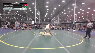 191 lbs Rr Rnd 2 - Jackson Emel, St. Mark's - HSBAFC vs Ethan Oakill, Council Rock South Blue - HSBAFC