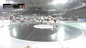Boys 3A 285 lbs Cons. Round 6 - Ryan Sulpizio, University vs James Ongosia, Lincoln (Tacoma)