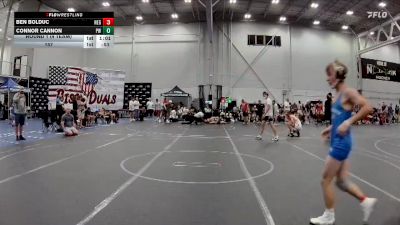 110 lbs Round 1 (4 Team) - Ben Bolduc, New England Gold vs Connor Cannon, Prestige Worldwide