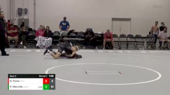 145 lbs Round 2 (6 Team) - Daishaun Powe, Stronghold vs Pierson Manville, POWA