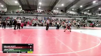 165 lbs Cons. Round 5 - William Scott, Odessa Youth Wrestling Club-AAA vs Uriah Drew, Rogue Warrior Wrestling-AAA