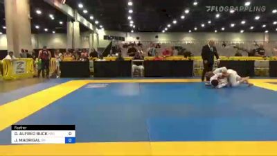 DANIEL ALFRED BUCK vs JOHN MADRIGAL 2022 World Master IBJJF Jiu-Jitsu Championship