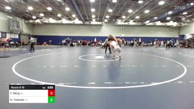 197 lbs Round Of 16 - Thoren Berg, Norwich vs Haven Tatarek, Castleton