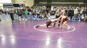 111 lbs Rr Rnd 3 - Brendan Gaeng, Warhawks Wrestling Inc. - MSE vs Dylan Frechette, TDWC Maniacs - MSE