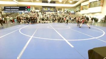 150 lbs Champ. Round 3 - Cohen Mortensen, American Fork vs Tensei Thompson, Bishop Kelly