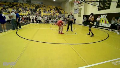 119 lbs Consi Of 4 - Coy Sampson, Grove vs Cason Frossard, Jay Junior High