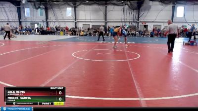 Elite 125 lbs Cons. Round 2 - Jack Reina, Augustana (IL) vs Miguel Garcia, Luther