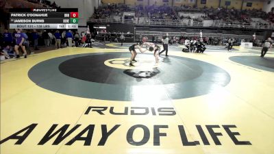 138 lbs Round Of 32 - Patrick O'Donahue, Brunswick School vs Jameson Burns, Benedictine Prep