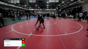 150 lbs Consi Of 4 - Brandon Bauer, Central Arkansas Christian vs Jimmy Jakub, Christian Brothers Academy