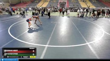 75-82 lbs Round 1 - Brahnan Heidt, ND vs Qwyntan Dyer, TN