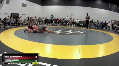 129 lbs Round 4 (6 Team) - Parker Welch, Rebellion vs Isaac Bustamante, Indiana Outlaws