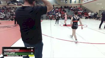 110-116 lbs Round 1 - Olivia Lopez, Outlaw Wrestling Club vs Catherine Pygott, Ascend Wrestling Academy
