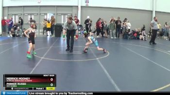 56 lbs Cons. Round 4 - Merrick Mooney, Scanlan Wrestling Academy vs Parker Russo, Mat Sharks