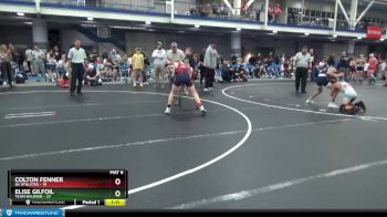 92 lbs Round 4 (8 Team) - Elise Gilfoil, Team Nauman vs Colton Fenner, 84 Athletes
