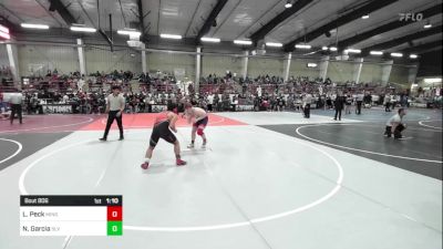 150 lbs Round Of 32 - Logan Peck, Mingus Mountain Wrestling Club vs Nathaniel Garcia, SLV Elite