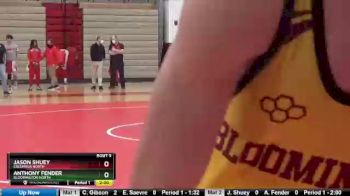 132 lbs Quarterfinal - Jason Shuey, Columbus North vs Anthony Fender, Bloomington North