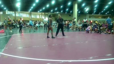 130 lbs Semis (4 Team) - Breanna Corley, Untouchable Lady Reapers vs Kalyse Hill, Trojan WA