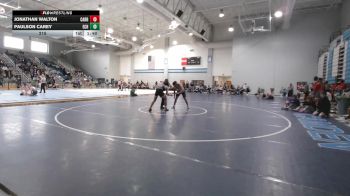 215 lbs 2nd Wrestleback (16 Team) - Paulson Carey, East Coweta HS vs Jonathan Walton, Carrollton
