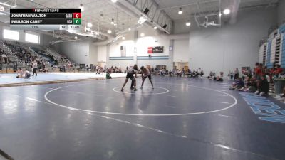 215 lbs 2nd Wrestleback (16 Team) - Paulson Carey, East Coweta HS vs Jonathan Walton, Carrollton