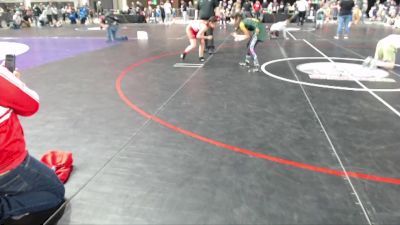 90-97 lbs Cons. Semi - Lucia Whitfield, Vashon Island Junior Wrestling vs Katalina Rodriguez, Prosser Wrestling Academy