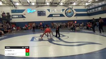 132 lbs Semifinal - Hartwell Taylor, Lansing vs Joel Jesuroga, Southeast Polk