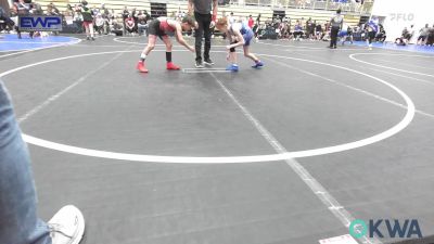 76 lbs Consolation - Chase Gabbard II, Raw Wrestling Club vs Jett Manning, Barnsdall Youth Wrestling