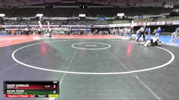 285 lbs Placement (16 Team) - Kevin Mood, Coker University vs Wade Wheeler, Liberty