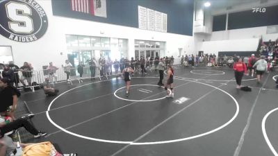 125 lbs Semifinal - Jocelyn Chacon, Livewire vs Yeva Frolova, Coachella Valley Wrestling