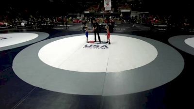 49 lbs Cons. Sub-semis - Jonnis Covarrubias vs Christian Garcia, So Cal Hammers Wrestling