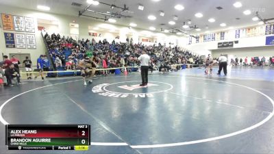 157 lbs Champ. Round 1 - Alex Heang, La Mirada vs Brandon Aguirre, Chino Hills