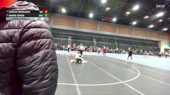 132 lbs Cons. Round 3 - Andre Green, Churchill County vs Jordan Bermudez, Vintage