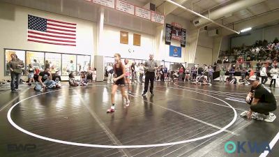 97 lbs Rr Rnd 2 - Trinity Price, HURRICANE WRESTLING ACADEMY vs Kaedy Cooper, Grove Takedown Club