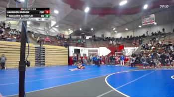 113 lbs Champ. Round 1 - Benjamin Sandefur, Whiteland vs Harrison Sarault, Plainfield Quakers Wrestling C