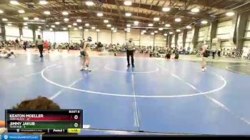 130 lbs Round 3 (6 Team) - Keaton Moeller, Iowa Black vs Jimmy Jakub, Team NJB