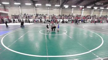 43 lbs Round Of 32 - Rusty Rightmire, Bloomfield YW vs Rhett Jessop, Ryse Wr Ac