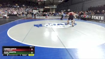 1B/2B 182 Cons. Round 3 - Junior Garcia, Lake Roosevelt vs Evan Vanatta, Tonasket