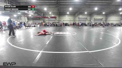 83 lbs Round Of 32 - Wyler Allen, Scrap Yard Training vs Forest Brooks, Contender Wrestling Academy