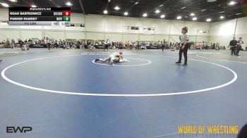 110 lbs Quarterfinal - Noah Bartkowicz, SOTA Boys 12U vs Parker Ramsey, Northern Colorado 12U