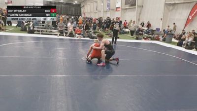 144 lbs Cons. Sub-quarters - Levi Wheeler, Norman North High School vs Aiden Bachman, Powerhouse Wrestling Club