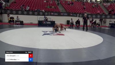 110 kg Cons 8 #1 - Ryder Vincent, Juab Wrestling Club vs Italo Chavarria-Mendez, Tom Eagle Wrestling Academy