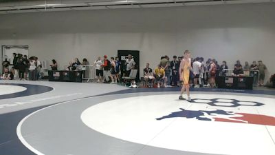 57 kg Cons. Rd Of 64 - Louis Gill, WVRTC vs Hayden Melendrez, Cornerstone Mat Club