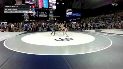 138 lbs Cons. Rd Of 128 - Lukas Nuxall, AK vs Jayden Tyson, NY