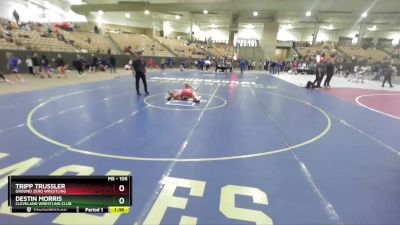 105 lbs Champ. Round 1 - Destin Morris, Cleveland Wrestling Club vs Tripp Trussler, Ground Zero Wrestling