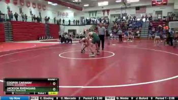 195 lbs Round 1 - Cooper Caraway, Normal (Community) vs Jackson Rheingans, Dubuque Hempstead