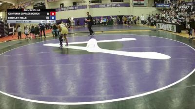 110 lbs Champ. Round 1 - Bentley Hills, Upper Iowa vs Joshyonna Coppage-Dortch, Avila