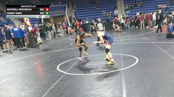 138 lbs Consi Of 16 #1 - Maxwell McDonald, Natick vs Sonny Cruz, Springfield Central