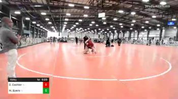 152 lbs Consolation - Dawson Cashier, SC vs Mickael Byers, CO