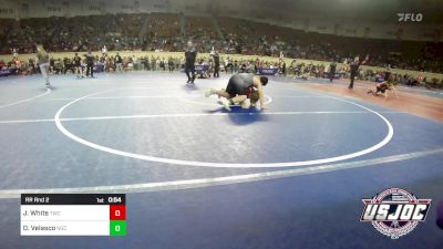 Rr Rnd 2 - Jaxon White, Tuttle Wrestling Club vs Daniel Velasco, Norman Grappling Club